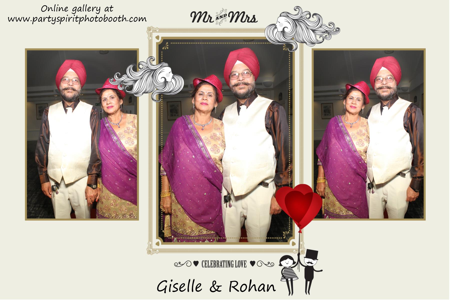 Giselle and Rohan's Wedding | View more photos from the event at gallery.partyspiritphotobooth.com/u/PartySpiritPhotoBooth/Giselle-and-Rohans-Wedding